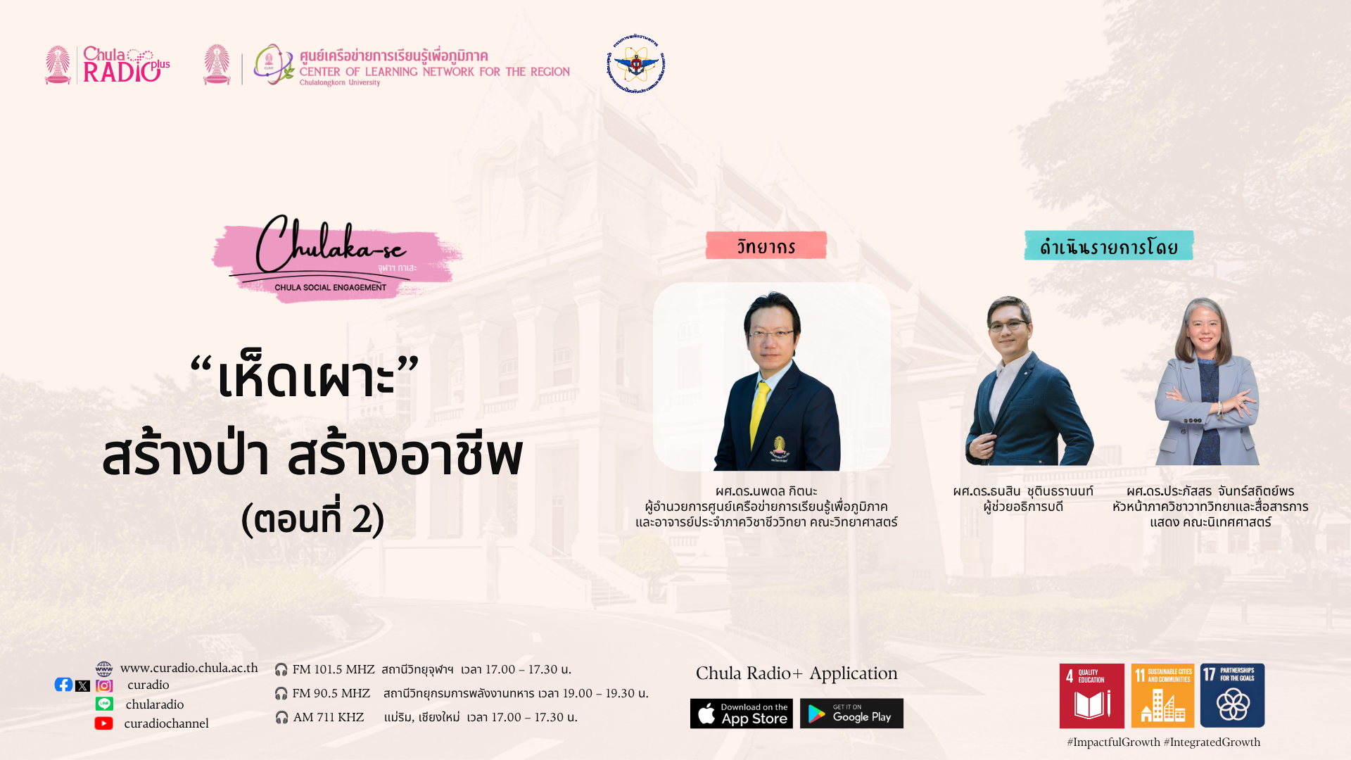 เห็ดเผาะ – สร้างป่า สร้างอาชีพ EP.02 | ChulaKa-se